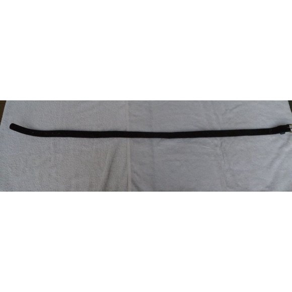 Belt Beaded Circles Handmade Masaai Maasai Masai leather Sz 35 (34\